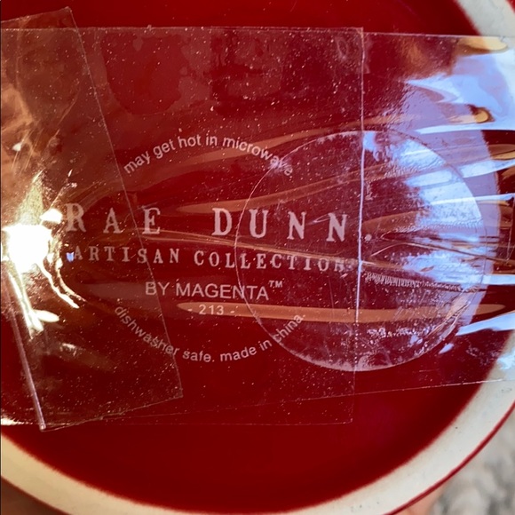 Rae Dunn Santa’s Helper Mug Santa Hat Topper Red - Picture 3 of 5